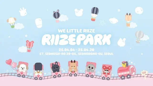 「RIIZE」、キャラクターまで“トップティア”のスター性…4月ポップアップストア開催2