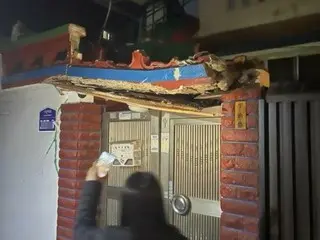 Cracks appear one after another in houses in Gwangju, South Korea... Subway construction underway nearby