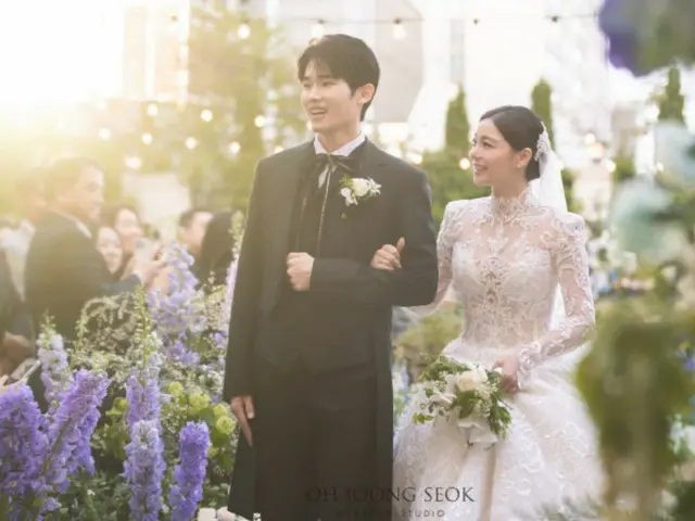 Ailee & Choi Si Hoon, "We Got Married"... Wedding photos released