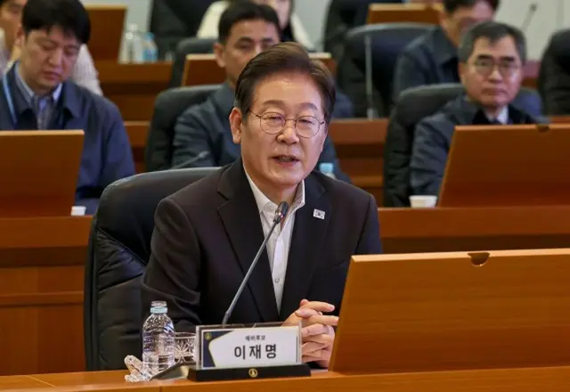 李在明、共に民主党大統領選予備選挙候補