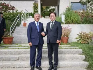 Former President Moon Jae-in: "We will be firmly united around candidate Lee Jae-myung"... "We need an overwhelming change of government" = South Korea