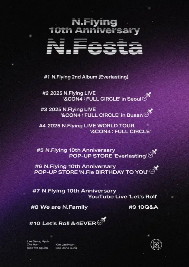 「N.Flying」、2ndフルアルバム→ワールドツアー...満たされた10周年プロジェクトを予告
