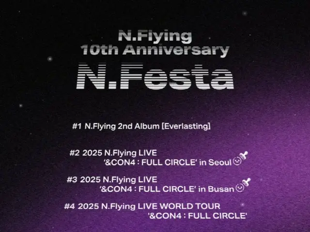 "N.Flying", 2nd full album → world tour... Teaser for fulfilling 10th anniversary project