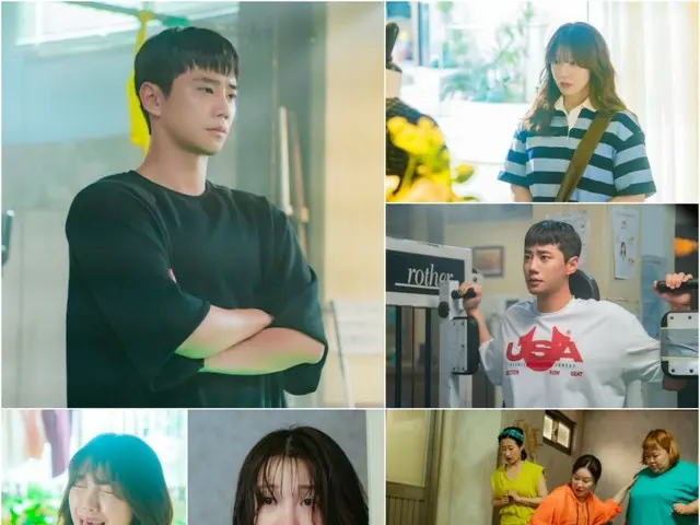 Lee JunYoung (UKISS Jun) & Jung Eun Ji (Apink) (Apink)'s new TV series "24 Hours Health Club" begins full-scale hellish training