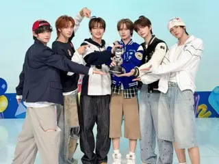 "TWS" wins triple crown on music shows with new song "Isn't it nice to run as you please?"