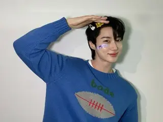 Byeon WooSeok turns into a kid for Children's Day... twice as cute with hairpins and bandages