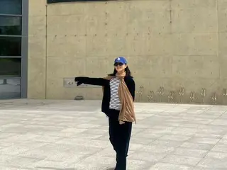 Actress Lee Yong-ae, comeback D-1 refreshing smile... "See you on stage tomorrow"