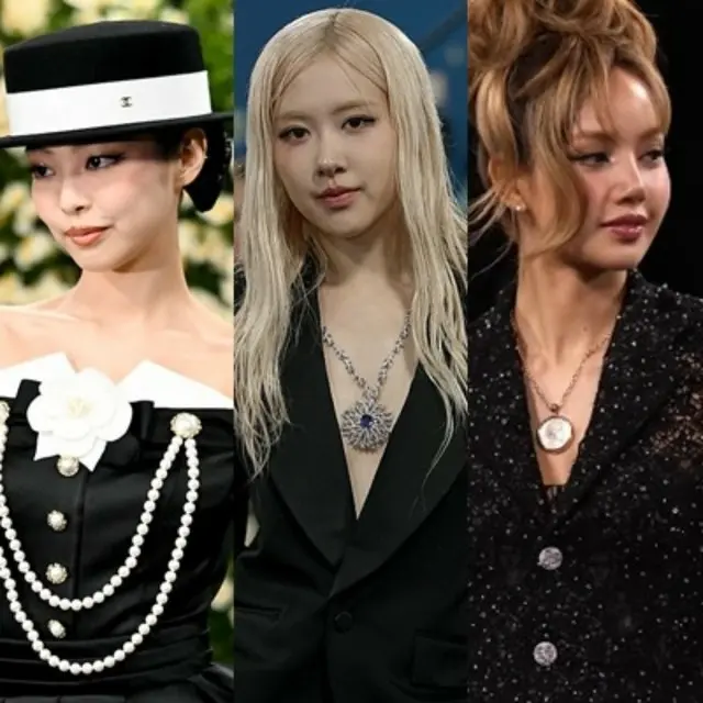 “人間シャネル”JENNIE&“タキシード”ROSE&“露出多め”LISA…「BLACKPINK」のメンバーらが「2025 Met Gala」で再び注目の的