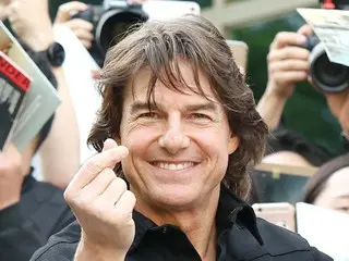 Tom Cruise, star of "Mission: Impossible 8", visits Korea for the 12th time today (7th)... Special fan service with "K Heart"