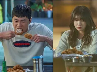 Lee JunYoung (UKISS Jun), loses control and gobbles down chicken... Stills cut from "24 Hours Health Club" revealed