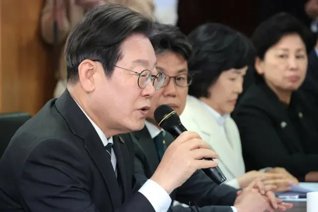 李在明、共に民主党大統領選候補