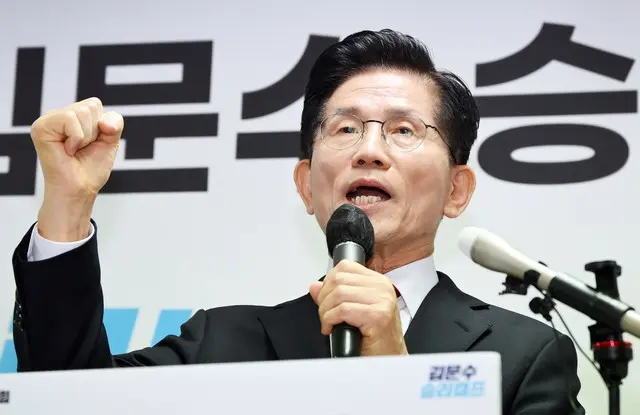 金文洙候補「李在明氏は “独裁者”」…「この大統領選は “聖戦”」＝韓国