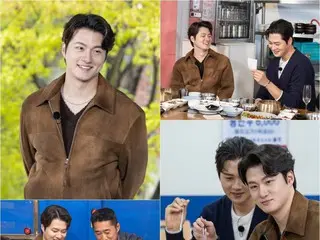 BTS' JIN found with scallop embroidery (?)... Shin Seungho x Kim Dong Hee-young excuses himself by saying "I'm biting my tongue"