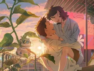 The main poster for the space romance "You Are on That Planet," starring Kim TaeRi and Hong Kyung as voice actors, has been revealed.