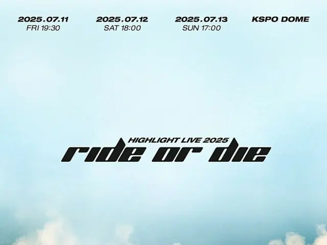 "HIGHLIGHT" to hold solo concert in July...2 days performance in Japan in August