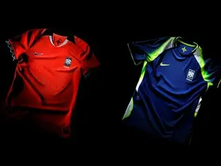 New uniform for South Korea's women's soccer team unveiled: Traditional colors expressed in a modern style