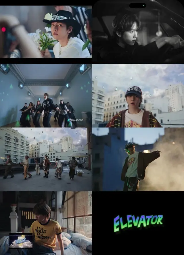 BAEKHYUN（EXO）、タイトル曲「Elevator」MV公開…続編を暗示