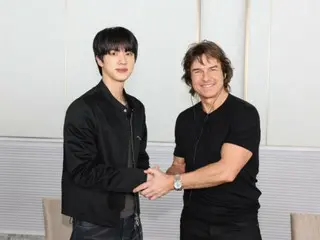BTS' JIN met with Tom Cruise... A fun conversation between the two superstars