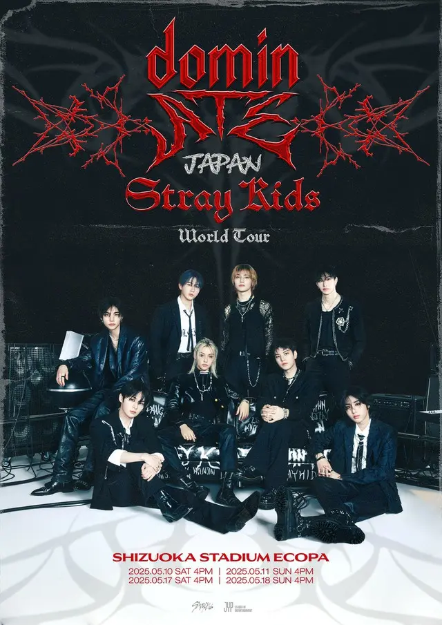 「Stray Kids」、ワールドツアー初の日本スタジアム公演を成功裏に終了…4日間で22万人動員