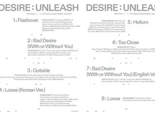 ENHYPEN releases tracklist for 6th mini album "DESIRE : UNLEASH"... Depicting desire