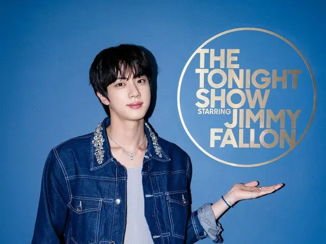 BTS' JIN appears again on NBC's "The Jimmy Fallon Show"... captivating the whole world