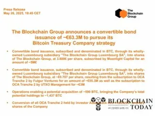 French Blockchain Group Plans to Purchase 590 Additional Bitcoins in Bond Issuance