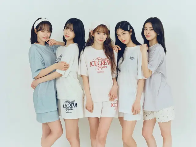 gelato pique（ジェラートピケ）、「LE SSERAFIM」が着こなす夏の新作「ICE CREAM COLLECTION」を公開！3