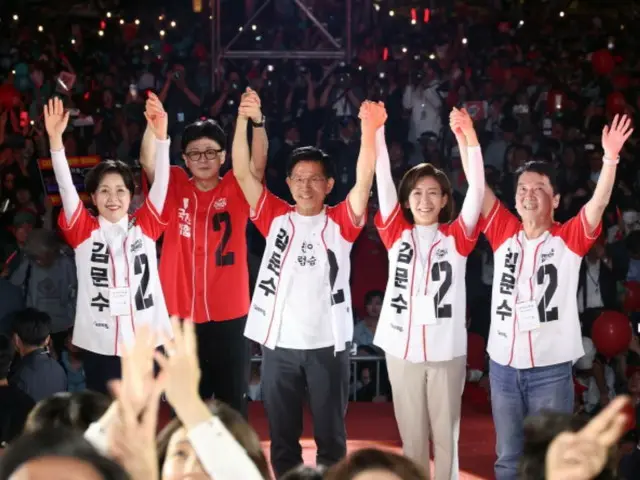 Kim Moon-soo calls for "preventing bulletproof dictatorship" in final speech of South Korean presidential election