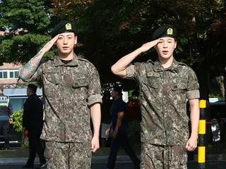 [Photo] BTS' JIMIN and JUNG KOOK have completed their military service for 1 year and 6 months and will be discharged today (11th)!