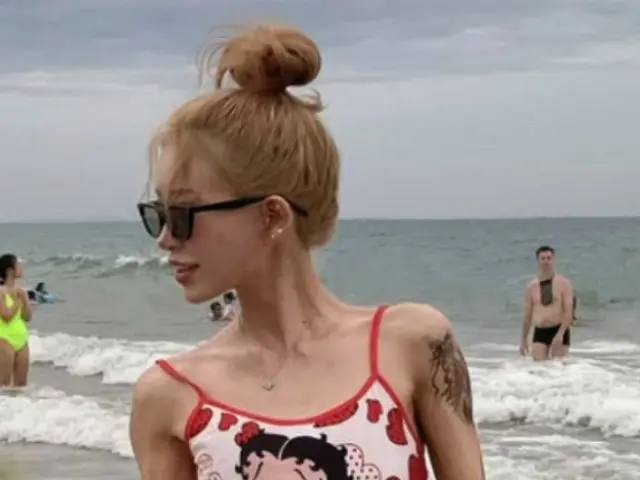 "Late actress Choi Jin Sil's daughter" Choi Junhee, isn't she too thin? 41kg body...her tattoos are also eye-catching