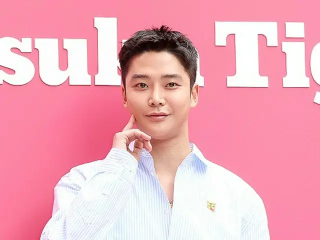 [Photo] Ro Woon (SF9) attends a fashion brand opening event...cut hairstyle