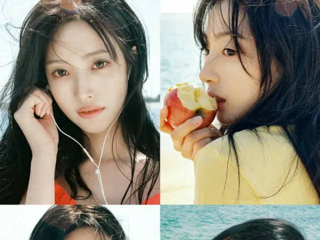 "H1-KEY", the visual of summer itself... Refreshing beauty in top form