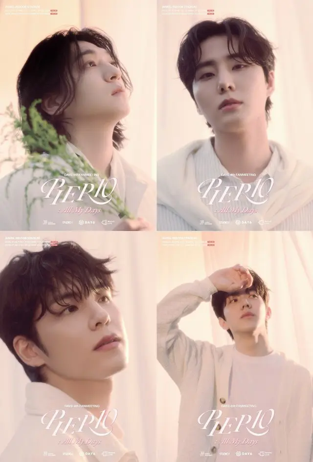 「DAY6」、きょう（20日）4thファンミーティング前売り開始…ティーザーイメージ公開