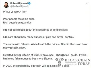 "Rich Dad Poor Dad" Author Predicts Bitcoin to Hit $1 Million by 2030