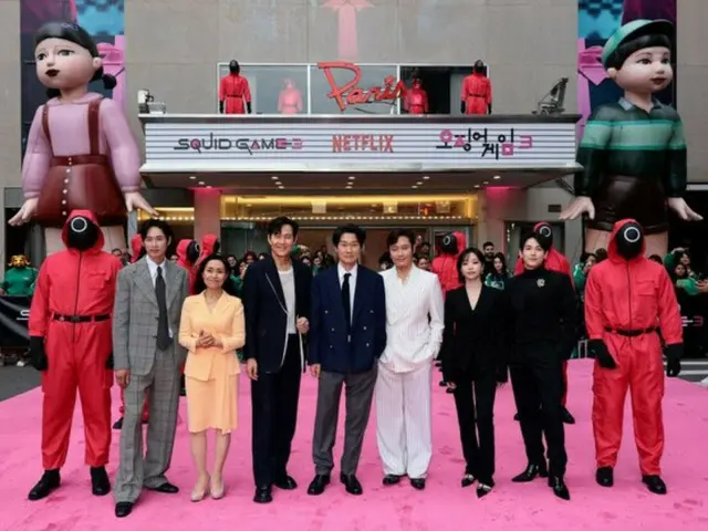 "Squid Game 3" released on D-7... What was the reaction to the first episode being shown in New York?