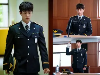 Park BoGum attends disciplinary committee for "Good Boy"... in uniform with a determined look