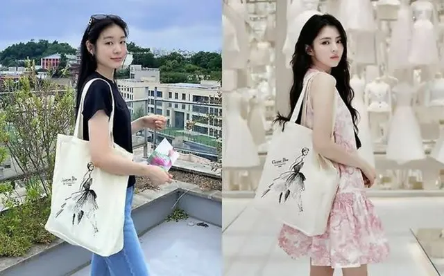 元フィギュアスケート韓国代表キム・ヨナ、女優ハン・ソヒらが着用したブランドのエコバックが話題を集めている。
