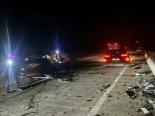 Drunk driving suspected... Woman in her 20s dies in wrong-way driving and collision accident in South Korea