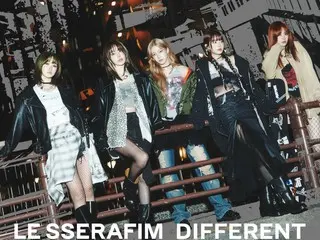 "LE SSERAFIM" 4th Japanese single "DIFFERENT" will be released on Tuesday, June 24th!