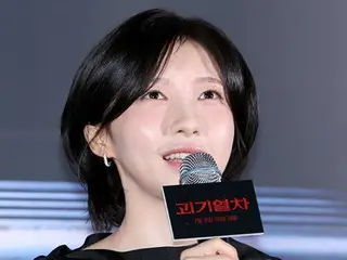 Joo HyunYoung from the movie "Train to the Moon": "When I was little, I loved horror movies so much that my parents even threw away my comics"