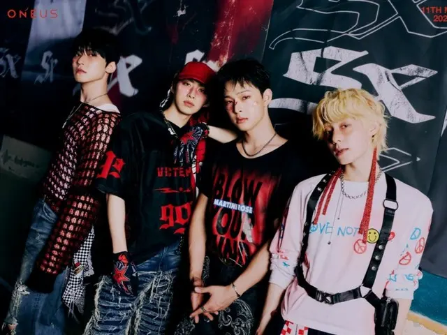 Comeback "D-5" "ONEUS", intense + deadly pose... "5x" released on the 30th with a rebellious mood