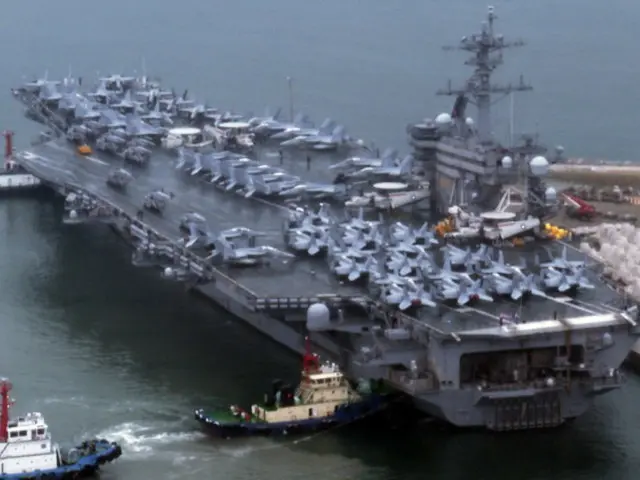 Chinese student arrested for taking drone photos of "US aircraft carrier carrying President Yoon" - South Korea