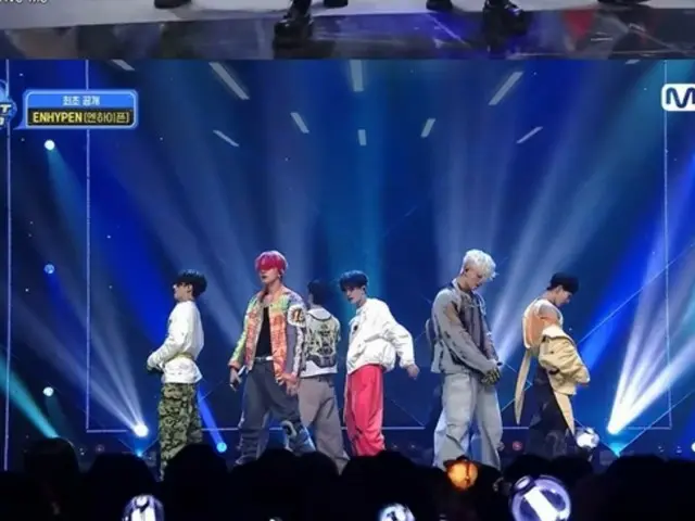 "ENHYPEN", the hip-hop charisma that dominated "M COUNTDOWN"... Proving themselves "performance kings" with "Outside"