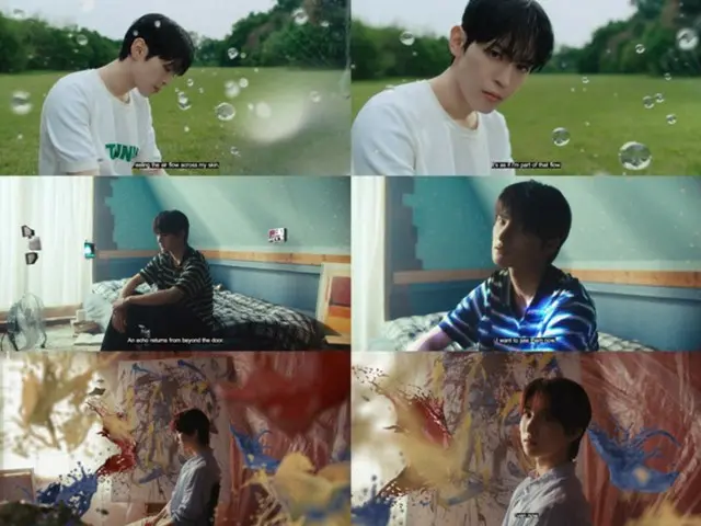 "CUBE newcomer" NOWZ releases keyword film for new album "IGNITION"