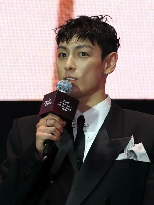 「BIGBANG」出身のT.O.P（チェ・スンヒョン）が「イカゲーム　シーズン3」（以下、「イカゲーム3」）のイベントに姿を現した。