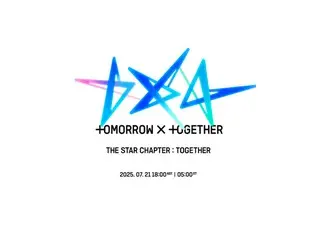 "TOMORROW X TOGETHER" will hold a showcase on the release date of their 4th full album "Star Chapter: TOGETHER" next month... The new song will be performed for the first time in front of MOA!