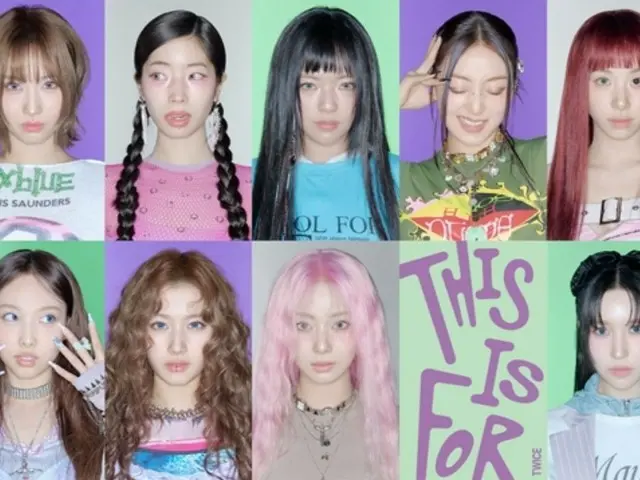 TWICE goes bold with colorful styling... First concept image of 4th album unveiled