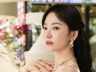 Song Hye Kyo, the princess of the pink country? Her beauty makes even the jewellery pale in comparison