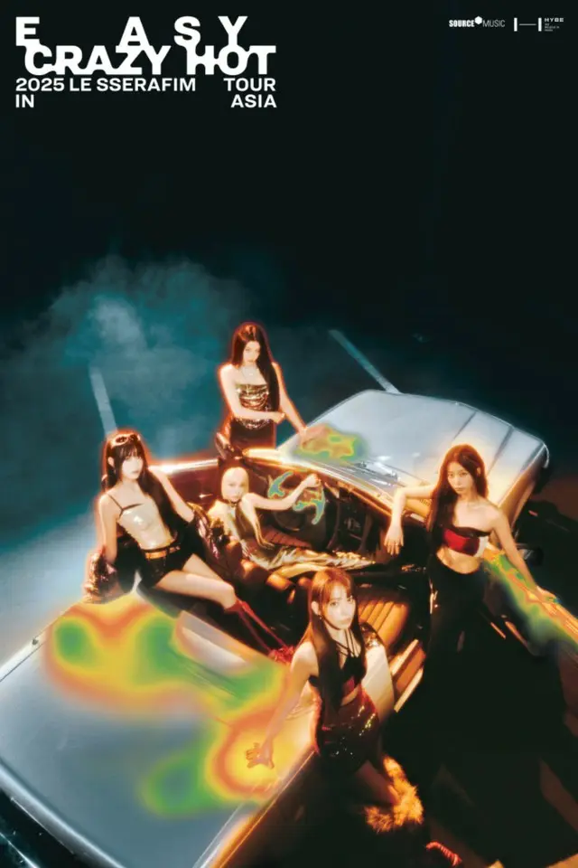 「LE SSERAFIM」、ワールドツアーアジア・北米公演がリレーソールドアウト