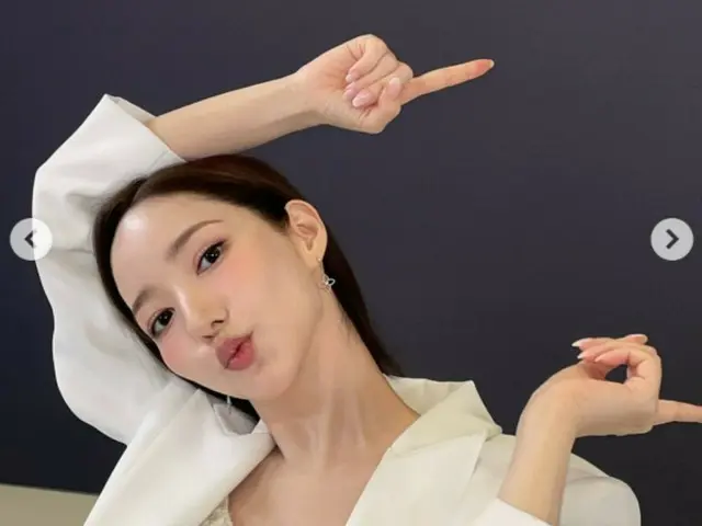 Park Min Young, pretty face and fun charm... her visuals are dazzling today too